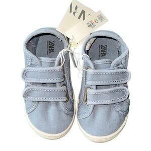 Zara | Blue Velcro Sneakers